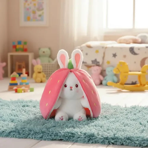 Peluche De Conejo Kawaii Fresa